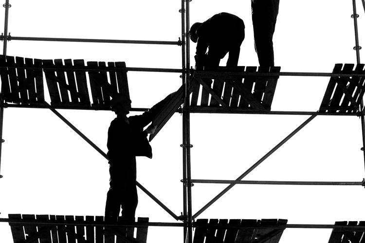 Scaffolders, stagers and riggers